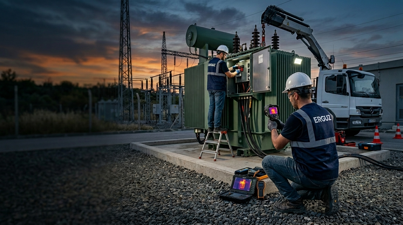 Reparación de emergencia de transformadores eléctricos en Puebla